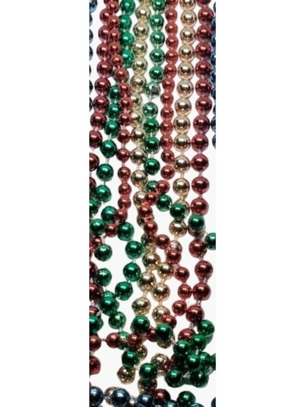 Mardi Gras Beads Beaded Necklaces Assorted Styles Colors Party Favors Lot 7